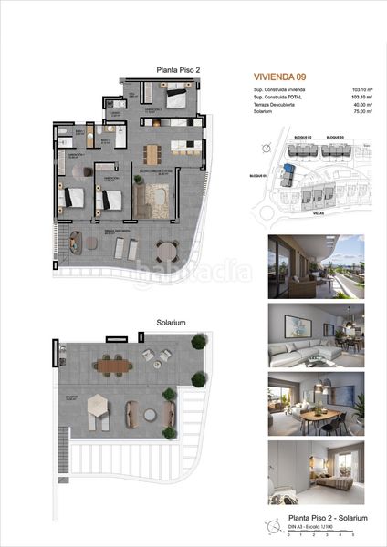 Foto 35ac00cf-cd3b-4d61-bd08-123519038714. Àtic amb aparcament piscina a balcón de Finestrat-terra marina Finestrat