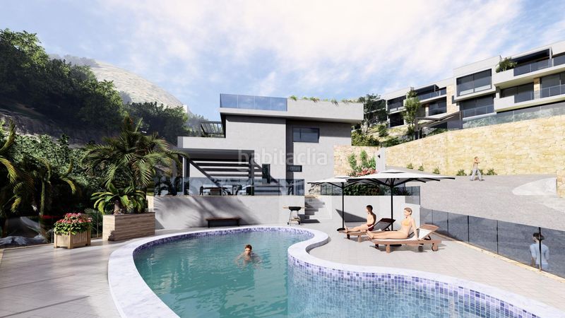 Foto c0092729-8230-4e24-8726-a398cf25b5db. Casa aparellada amb aparcament piscina a Altea la vella Altea