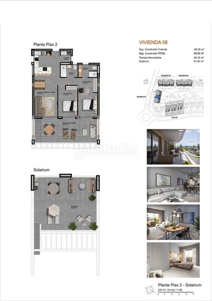 Foto 473c2eec-cf69-4ae3-9440-a034a8cb44d0. Àtic amb aparcament piscina a balcón de Finestrat-terra marina Finestrat