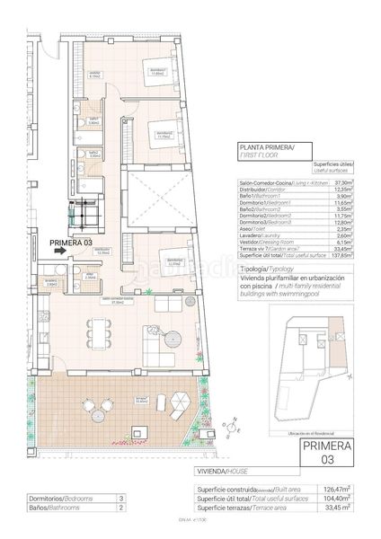 Foto aefb471b-8489-4814-b8b7-6aa3d407c2c1. Ground floor with parking pool in Hondón de las Nieves