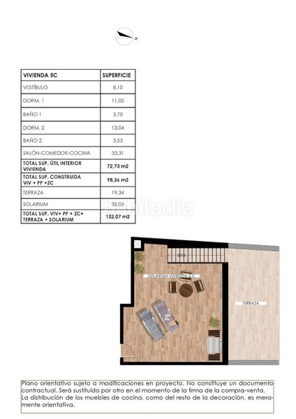 Foto 5e615fbd-7fae-4404-ba4f-dae7c40a11c9. Àtic amb aparcament piscina a Parque de las Naciones Torrevieja