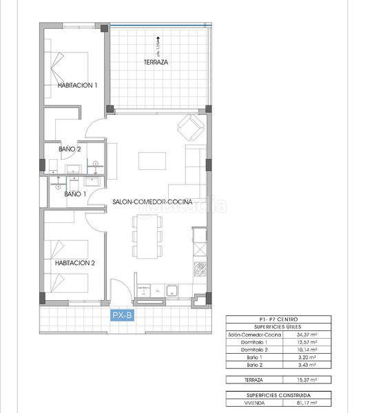 Foto 0c62f33c-2713-4d36-8d92-9b19c1dece80. Apartament amb aparcament piscina a Las Azaleas-Alkadir Vila Joiosa (la)
