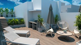 Penthouse in Las Piscinas Naturales. Ático de 2 dormitorios de nueva construcción a pocos pasos de la