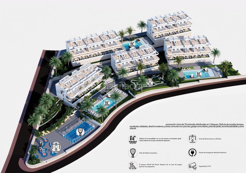 Foto c0ff0035-3bb0-49a0-9d99-ac5d211b3cb9. Penthouse with parking pool in balcón de Finestrat-terra marina Finestrat