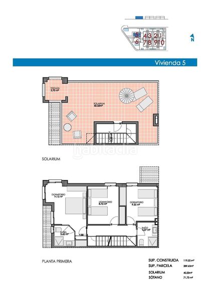 Foto fcb0e356-b220-4101-857c-e77eb75b80d7. Casa aparellada amb aparcament a Bigastro