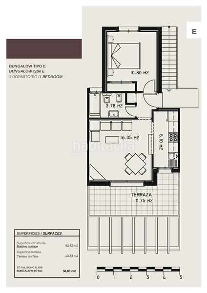 Foto 8d576965-6298-40b6-b177-5bb49a92dccd. Apartament amb aparcament piscina a Cometa Calp