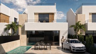 Casa pareada en Condado de Alhama. Villa de nueva construcción con 3 dormitorios en condado de alha