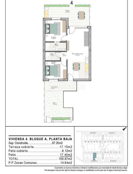Foto c531d516-8af7-4cd2-af66-ac45717e8b88. Ground floor with parking pool in San Cayetano Torre - Pacheco
