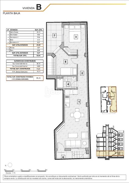 Foto 36097d38-ff66-478f-a20f-3eda61234606. Planta baja apartamento de planta baja con 2 dormitorios a 600 metros de la playa en Guardamar del Segura