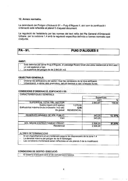 Foto 9bb0077f-8159-4e5f-b860-98d9577b4a95. Terreno residencial en puig d&#39;aligues 35 fantástica parcela en Montjuïc, para construir 1.270m2 repartidos en 2 edificios con un máximo de 8 viviendas en Girona