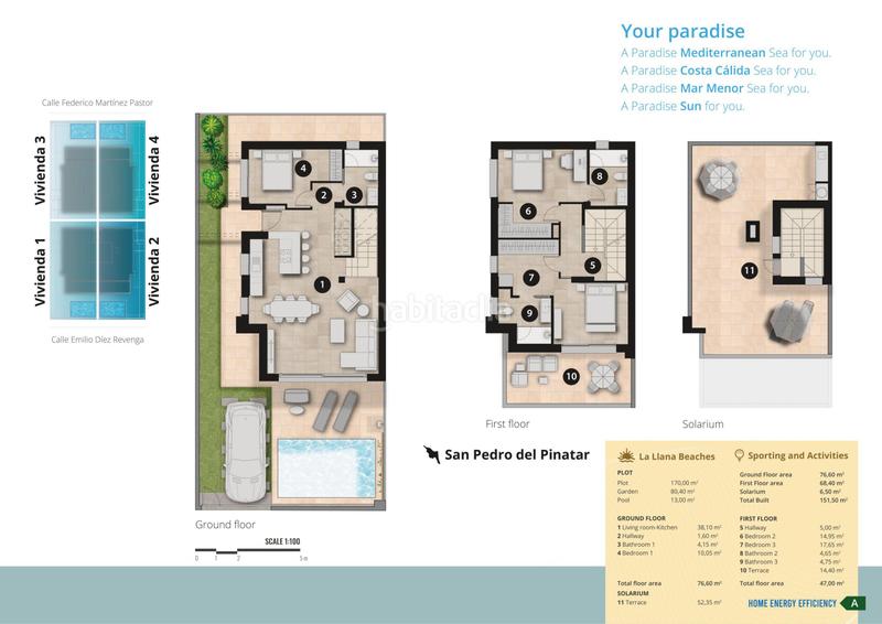 Foto 732d3057-2c25-47e8-bdb1-91155c106100. Chalet mit parking pool in San Pedro del Pinatar San Pedro del Pinatar