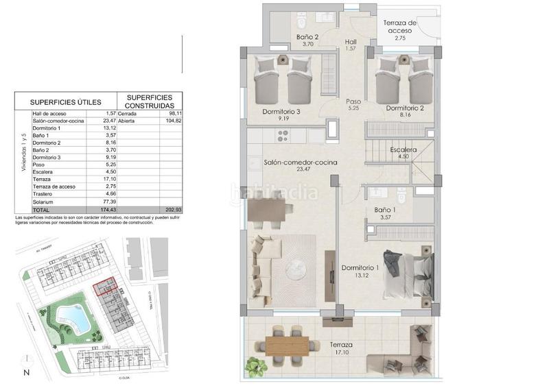 Foto ec5a85bd-f5e5-4d7c-8afa-66eddf20527c. Piso atico de lujo en playa del tamarit, en Playa Tamarit-Playa Lissa Santa Pola