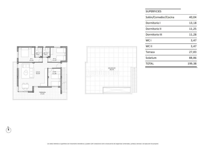 Foto b695e0bd-fd5c-41de-8807-f8434b11b22a. Casa bungalow en planta alta con terraza y solarium en San Miguel de Salinas