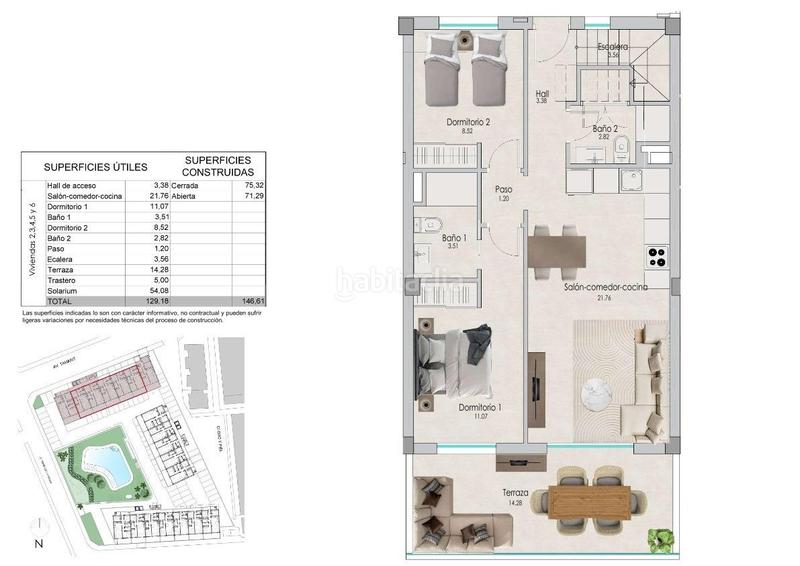 Foto e05d6a77-ff08-4e7d-8f29-a163f2c887fe. Appartement avec parking piscine dans Playa Tamarit-Playa Lissa Santa Pola