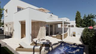 Xalet  Calle calle bodega. Chalet individual con piscina privada en hondón de las nieves