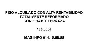 Piano terra in La Maurina. Inversores..!!! piso con alta rentabilidad