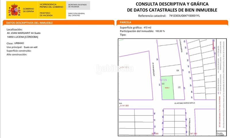 Foto 98269840-a080-4909-a7cf-b30cf1a81070. Wohngrundstück in El Valle Lucena