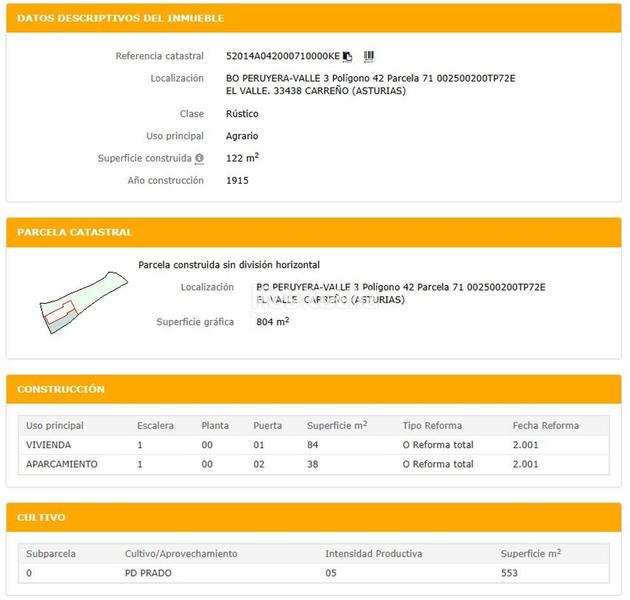 Foto 39dafbcb-d8a6-49b5-a5e1-4501f6d4b465. Chalet con parcheggio in Carreño
