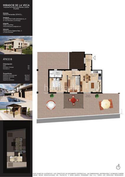 Foto e04ee93f-d67b-4ceb-a846-5f6999663639. Attico con piscina in La Zubia Ciudad Zubia (La)