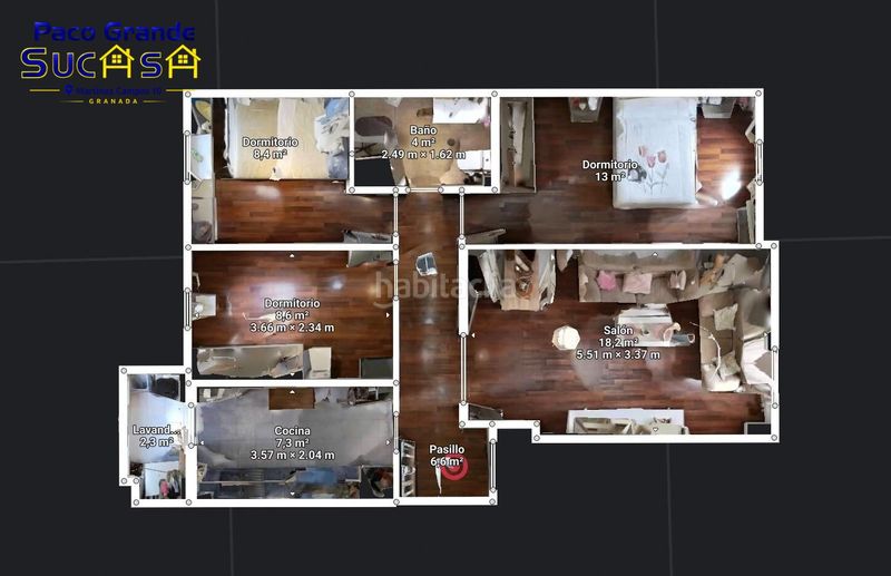 Foto 089f2ac0-39b1-489e-b263-4d01a2206a07. Piso  3 dormitorios zubia en La Zubia Ciudad Zubia (La)