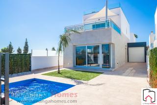 Chalet à Las Lomas de Rame-Bahía Bella. Chalet de nueva construcción en los alcázares – mar menor. diseñ