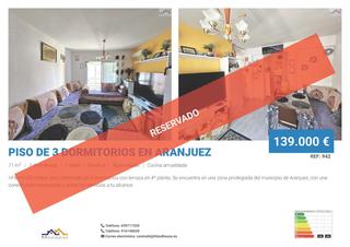 Etagenwohnung  De valdemarín. Piso de 3 dormitorios en aranjuez
