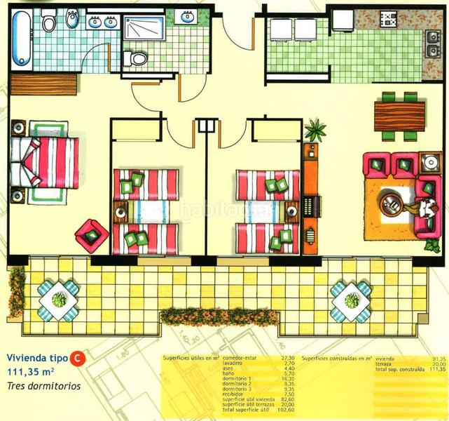 Foto c3483c1c-4d18-45e3-be8a-fc6ce801b306. Appartement mit heizung parking pool in Platges Sant Carles de la Ràpita