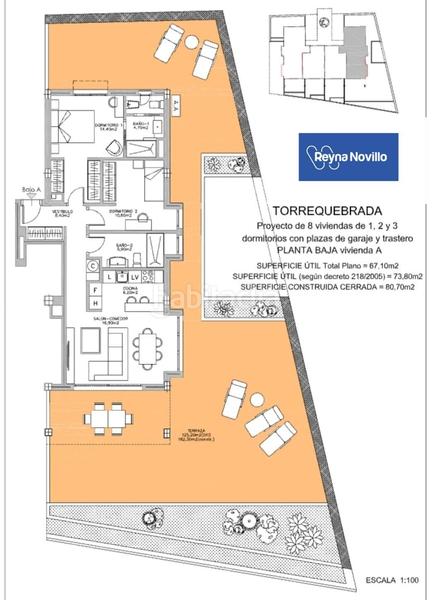 Foto 08abc6ef-0fab-43b3-88e6-5d6bbc0dd071. Piano terra con riscaldamento parcheggio piscina in Benalmádena