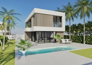 Chalet  Calle piromorfita. Vanguardia y lujo en mutxamel villa de obra nueva con diseño de