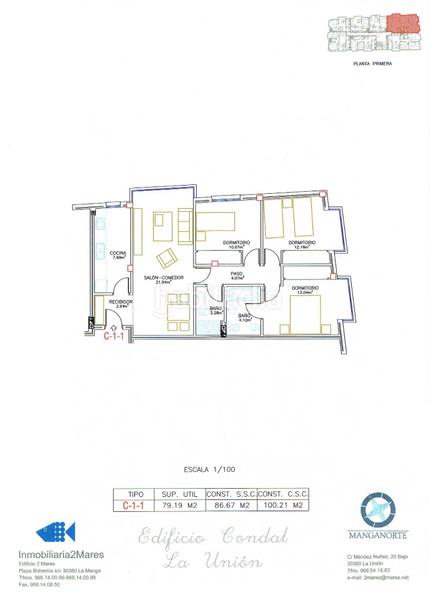 Foto 8d0d7532-99a6-479b-86d5-dd5b3a89e217. Appartement avec parking dans La Unión Unión (La)