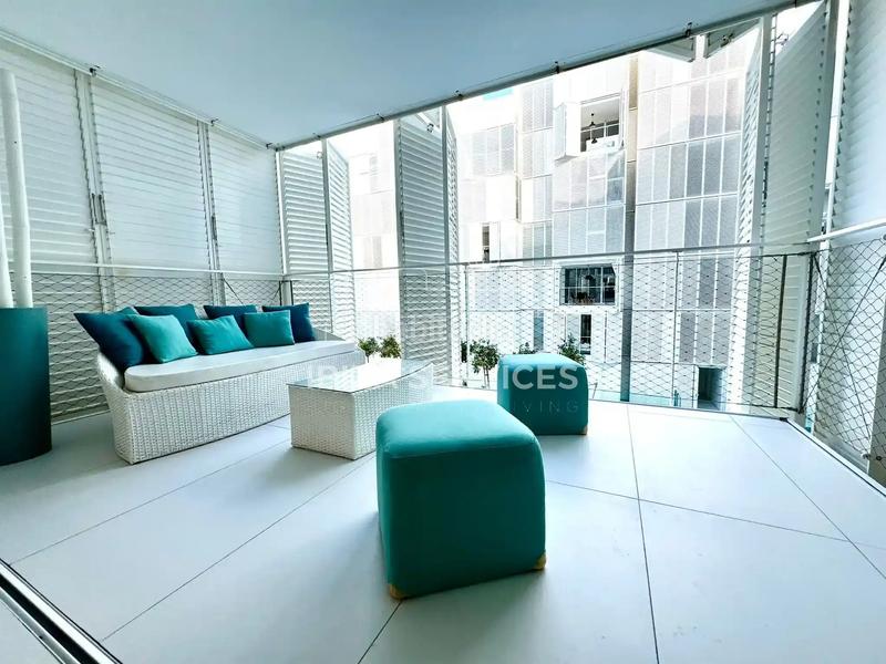 Foto 3c00d658-1d7d-458f-8636-e651b830db75. Etagenwohnung mit pool in Marina Botafoc-Talamanca Ibiza