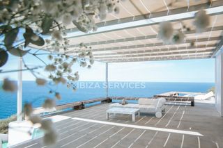 Xalet a Sant Joan de Labritja. Architectural masterpiece 6bedroom villa with spectacular views