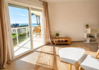 Affitto Appartamento in Sant Agustí-Cala de Bou. Alquiler anual de apartamento  vista al mar y atardecer en port