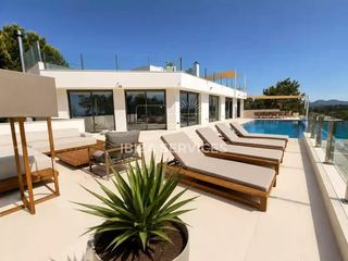 Affitto Chalet in Sant Antoni de Portmany. Villa panoramic sunset view  5 habitaciones  cala salada