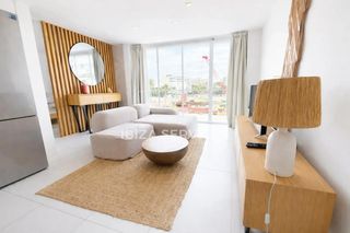 Location Appartement à Marina Botafoc-Talamanca. Apartamento patio blanco de 1 dormitorio  alquiler de temporada