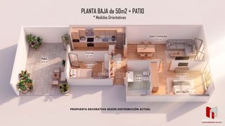 Flat in Centre. Piso en el centro