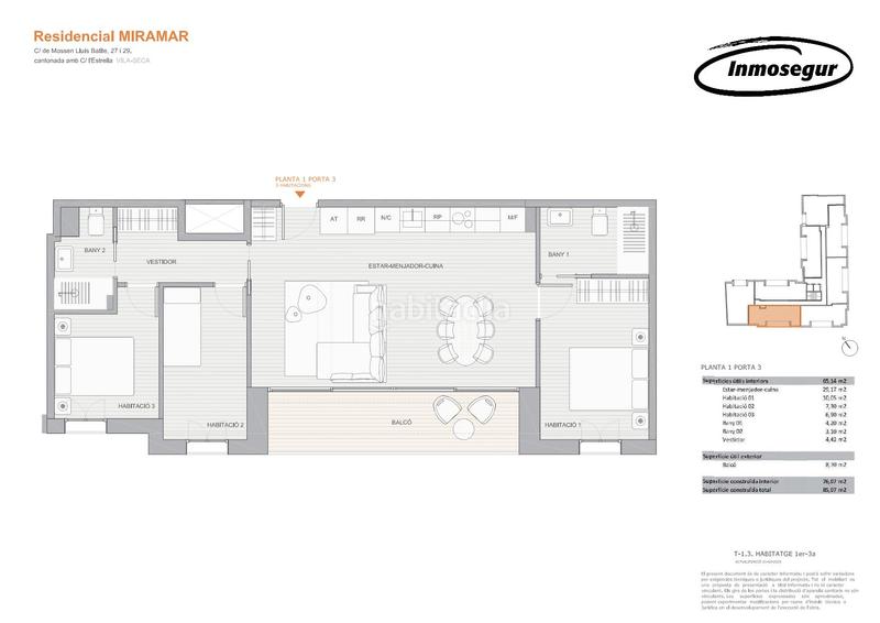 Foto 5f3fbc81-bd44-4b4f-a15d-b57ec682cc2b. Appartamento 76m<sup>2</sup> in carrer de mossèn lluís batlle 27 in Vila-seca