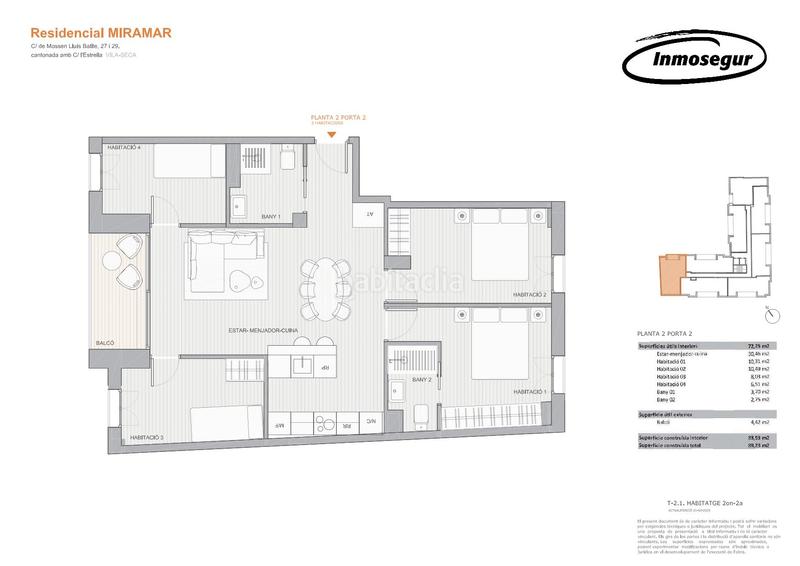 Foto 4e23eb5e-1867-4cb3-a768-004711950114. Flat 83m<sup>2</sup> in carrer de mossèn lluís batlle 27 in Vila-seca poble Vila-seca