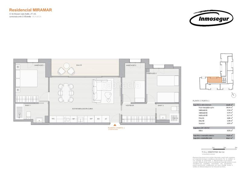 Foto 7b6670bd-5cd0-4539-bc11-f2e103439d25. Pis 71m<sup>2</sup> a carrer de mossèn lluís batlle 27 a Vila-seca poble Vila-seca
