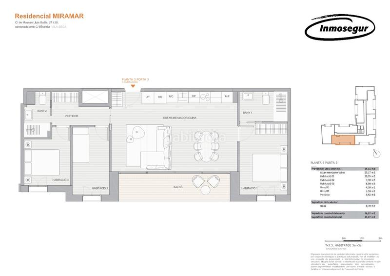 Foto c1062fa4-da66-4e12-8dc0-21250568da99. Appartamento 76m<sup>2</sup> in carrer de mossèn lluís batlle 27 in Vila-seca