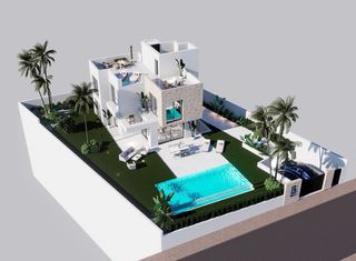 Xalet a Balcón de Finestrat-Terra Marina. Chalet en venta en puig campana golf, 4 dormitorios.