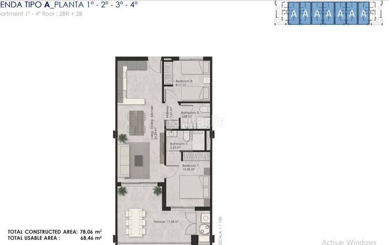 Foto c6dcbb9e-5ef5-460e-bd2b-b04f90bd3346. Apartament amb aparcament piscina a Torreblanca Torrevieja