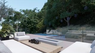 Casa a Canyelles. Casa de obra nueva