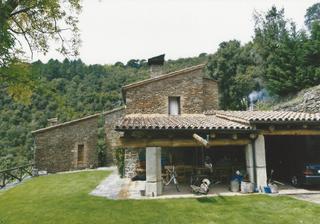 Masia a Fogars de Montclús. Masía en montseny