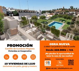 Casa a Centro. Obra nueva  urbanizacion castillo de alcala, en alcala de guadai