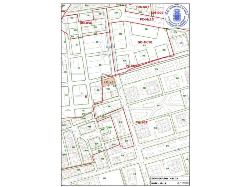 Foto 137bca49-107b-49cc-8e26-4cd1303a1760. Residential plot in San Pio X Murcia