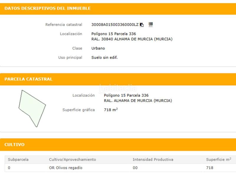 Foto 6cdfd4f0-8172-4a8f-9dfa-e058237d369c. Finca rústica parcela rustica en alhama en Alhama de Murcia ciudad Alhama de Murcia
