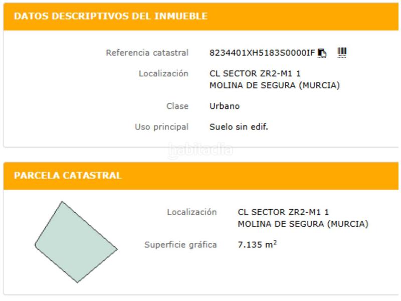 Foto 620b4298-359a-44c9-bcbf-106d1368dd47. Residential plot in San Miguel Molina de Segura