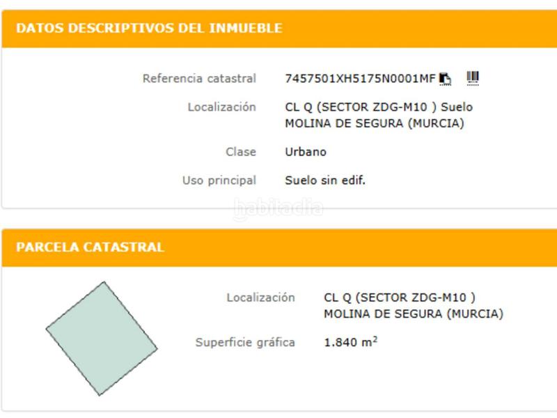 Foto 550c3e5c-8129-41c1-959b-2e8b311ee8ca. Terreny residencial a San Miguel Molina de Segura