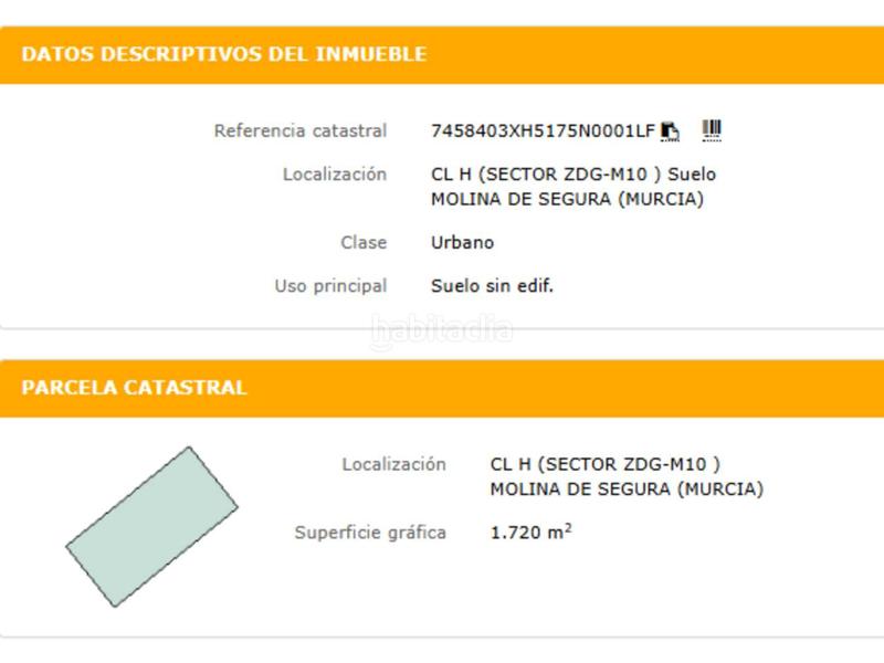 Foto 99c8bfe6-ddaf-4e3d-bb50-e2d898f07425. Terreny residencial a San Miguel Molina de Segura